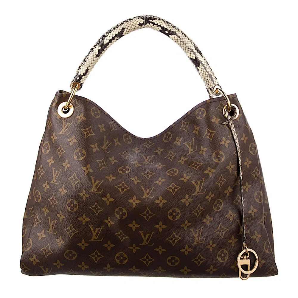 🦄✨RARE Louis Vuitton Artsy MM Python handle Exotique